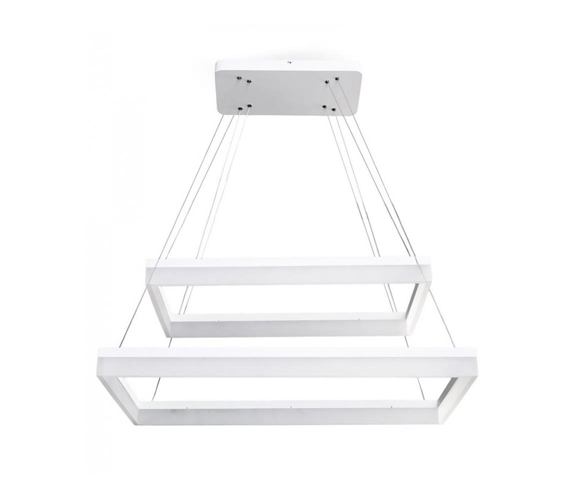 LEDKO 00298 - LED Żyrandol ONDAREN QUADRO LED/100W/230V