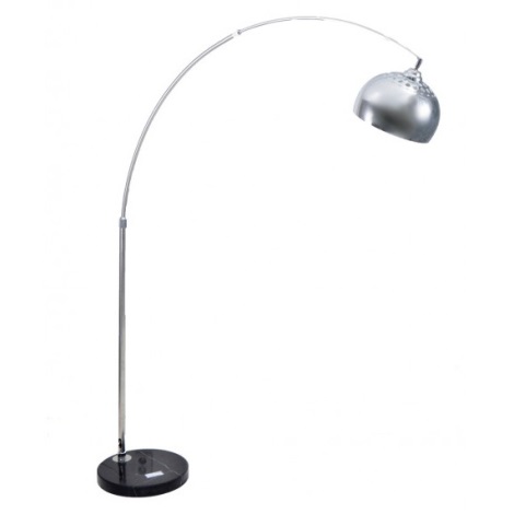 LEDKO 00425 - Lampa podłogowa 1xE27/40W/230V chrom
