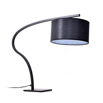 LEDKO 00438 - Lampa stołowa 1xE27/40W/230V czarna