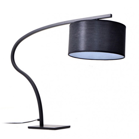 LEDKO 00438 - Lampa stołowa 1xE27/40W/230V czarna