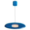 LEDKO 00447 - LED Lampa wisząca 1xLED/11W/230V niebieska