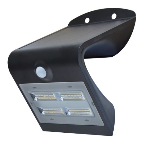 LEDKO 08427L - LED Kinkiet solarny z czujnikiem 1xLED/3,2W IP65 