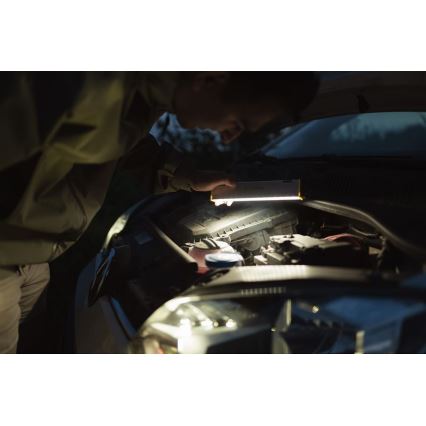 Ledlenser AF2R - ładowalna latarka robocza LED z regulacją jasności, IP54, 1000 lm, 50 h, 4810 mAh