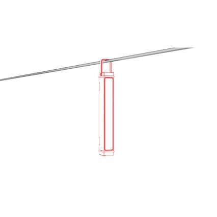 Ledlenser AF2R - ładowalna latarka robocza LED z regulacją jasności, IP54, 1000 lm, 50 h, 4810 mAh