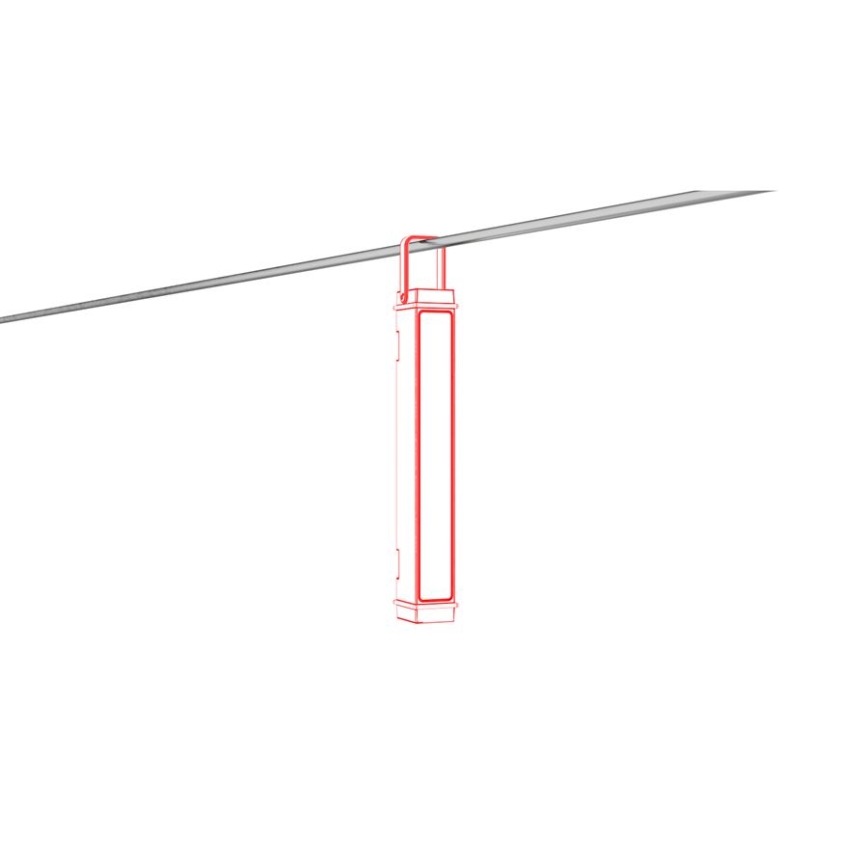 Ledlenser AF2R - ładowalna latarka robocza LED z regulacją jasności, IP54, 1000 lm, 50 h, 4810 mAh