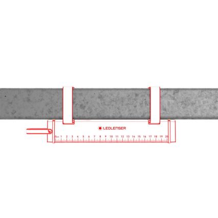 Ledlenser AF2R - ładowalna latarka robocza LED z regulacją jasności, IP54, 1000 lm, 50 h, 4810 mAh