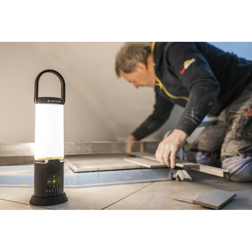 Ledlenser AL10R Work - ściemniana ładowalna latarka LED/4700 mAh IP67 6300 lm 9,5 h