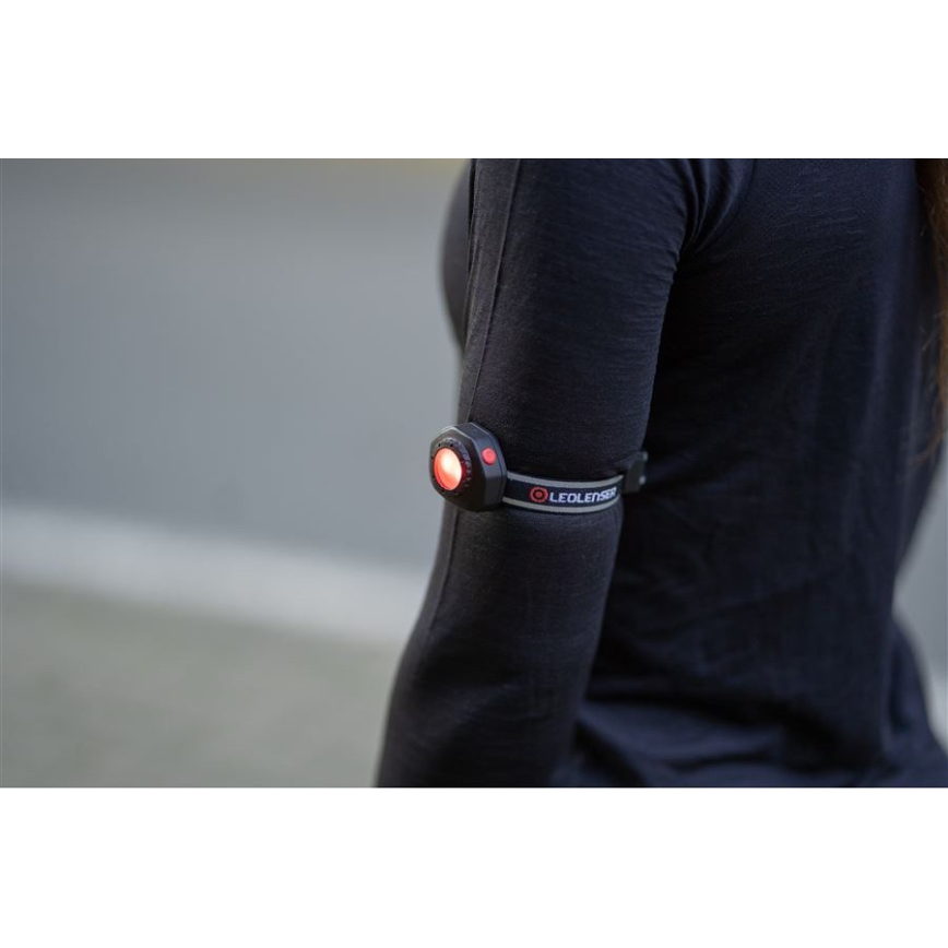 Ledlenser CU2R - Lampka sygnalizacyjna LED/280 mAh czarna