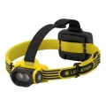Ledlenser EXH6R - LED ściemnialna ładowalna czołówka LED/1900 mAh IP68 250 lm 15 h żółta
