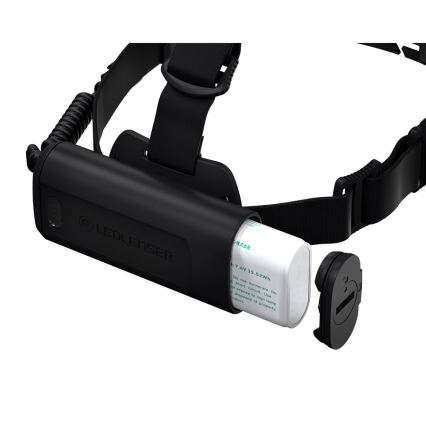 Ledlenser H19R CORE - Ładowalna, ściemnialna czołówka LED z akumulatorem 4800 mAh, klasa szczelności IP67, 3500 lm, do 20 h pracy, czarna