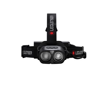Ledlenser H19R CORE - Ładowalna, ściemnialna czołówka LED z akumulatorem 4800 mAh, klasa szczelności IP67, 3500 lm, do 20 h pracy, czarna