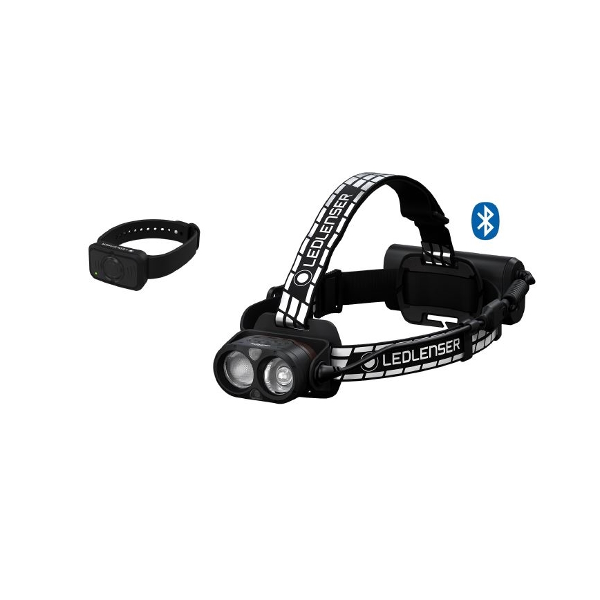 Ledlenser H19R SIGNATURE - regulowana ładowalna czołówka LED/4800 mAh IP68 4000 lm 20 h czarna