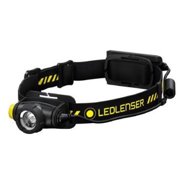 Ledlenser H5R WORK - ładowalna czołówka LED z regulacją jasności 1800 mAh IP67 500 lm 45 h czarna