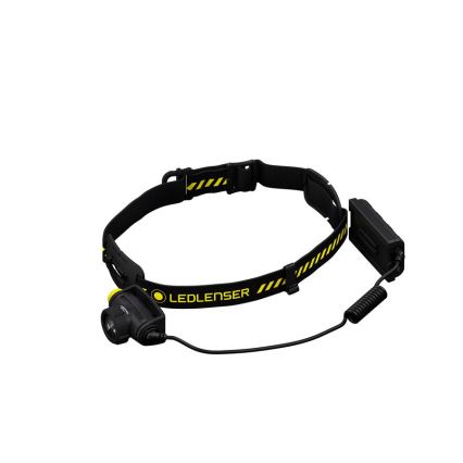 Ledlenser H5R WORK - ładowalna czołówka LED z regulacją jasności 1800 mAh IP67 500 lm 45 h czarna