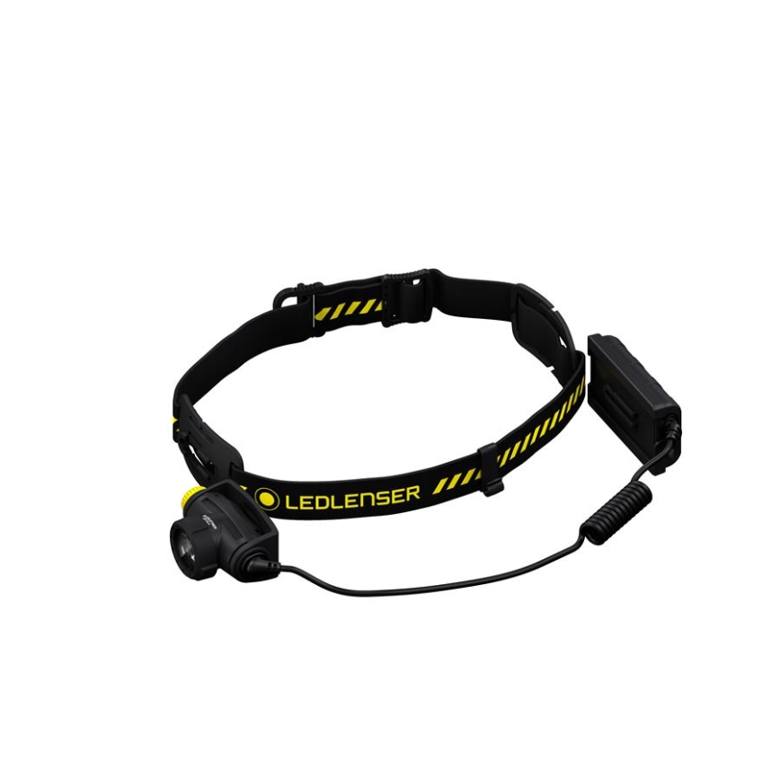 Ledlenser H5R WORK - ładowalna czołówka LED z regulacją jasności 1800 mAh IP67 500 lm 45 h czarna