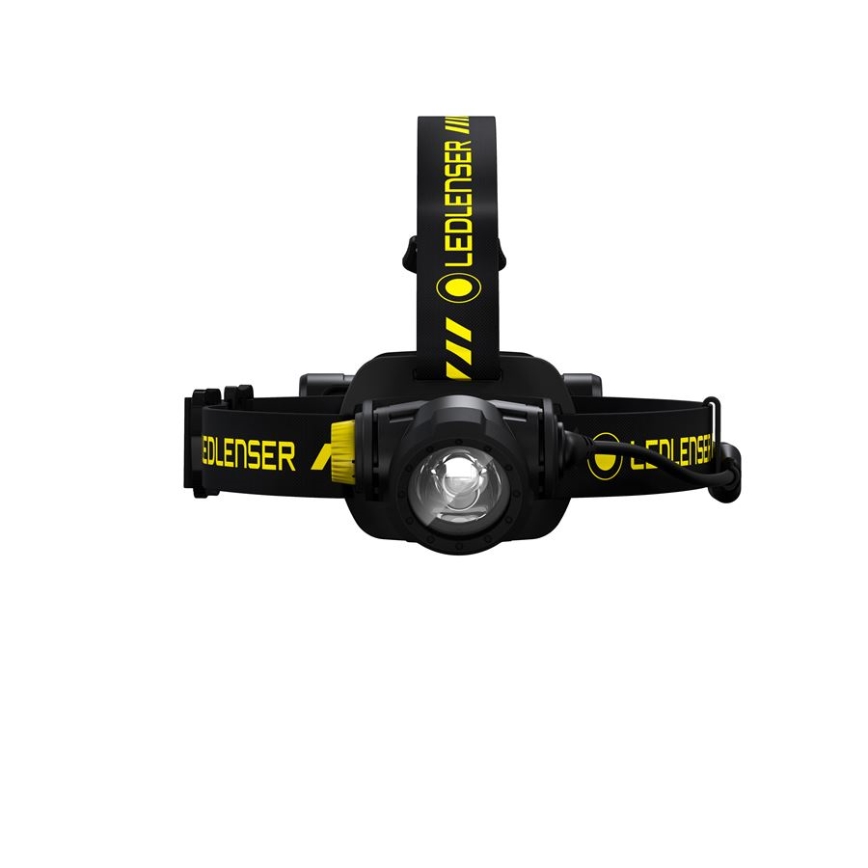 Ledlenser H7R WORK - ściemnialna, ładowalna latarka czołowa LED z akumulatorem 4800 mAh, IP67, 1000 lm, 60 h, czarna