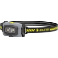 Ledlenser HF4R Work - ściemnialna, ładowalna czołówka LED, 1000 mAh, IP68, 500 lm, 35 h, czarna