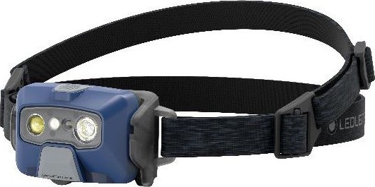 Ledlenser HF6R Core - ładowalna czołówka LED z regulacją jasności LED/2000 mAh IP68 800 lm 60 h niebieska