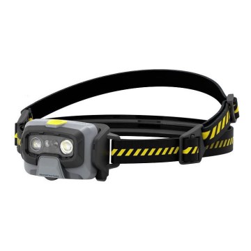 Ledlenser HF6R Work - ściemnialna ładowalna czołówka LED/2000 mAh IP68 800 lm 60 h czarna