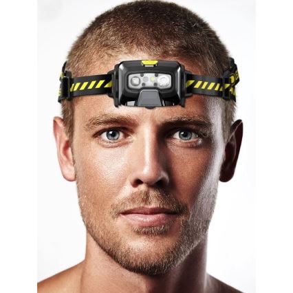 Ledlenser HF6R Work - ściemnialna ładowalna czołówka LED/2000 mAh IP68 800 lm 60 h czarna