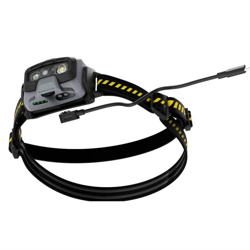 Ledlenser HF6R Work - ściemnialna ładowalna czołówka LED/2000 mAh IP68 800 lm 60 h czarna