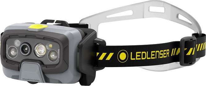 Ledlenser HF8R Work - LED ściemnialna ładowalna czołówka LED/3700 mAh IP68 1600 lm 90 h czarna