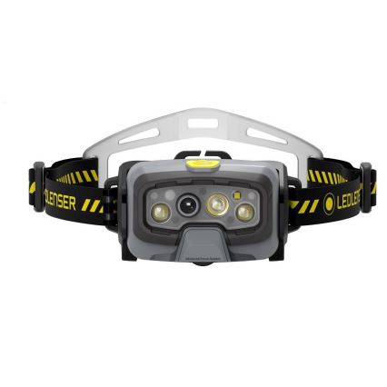 Ledlenser HF8R Work - LED ściemnialna ładowalna czołówka LED/3700 mAh IP68 1600 lm 90 h czarna