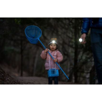 Ledlenser KIDBEAM4 RAINBOW - LED ściemniana latarka dziecięca LED/2xAAA IP44 fioletowa