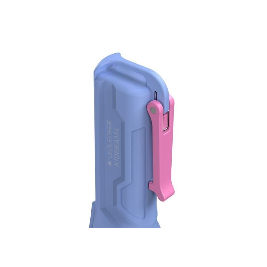 Ledlenser KIDBEAM4 RAINBOW - LED ściemniana latarka dziecięca LED/2xAAA IP44 fioletowa