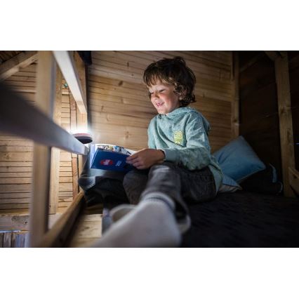 Ledlenser KIDCAMP6 DINO - LED ściemnialna przenośna lampa LED/3xAAA IP44 zielona