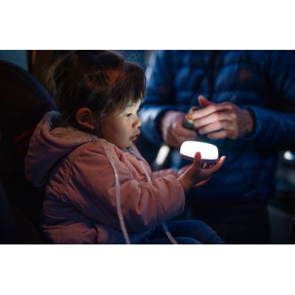 Ledlenser KIDCAMP6 DINO - LED ściemnialna przenośna lampa LED/3xAAA IP44 zielona