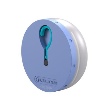 Ledlenser KIDCAMP6 RAINBOW - Ściemnialna przenośna lampa LED/3xAAA IP44 niebieska