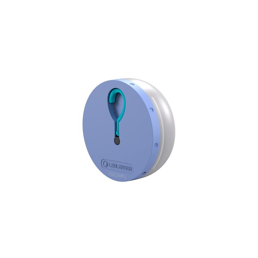 Ledlenser KIDCAMP6 RAINBOW - Ściemnialna przenośna lampa LED/3xAAA IP44 niebieska