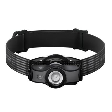 Ledlenser MH5 - ładowalna czołówka LED z regulacją jasności LED/1xAA/750 mAh IP54 400 lm 35 h czarna/szara