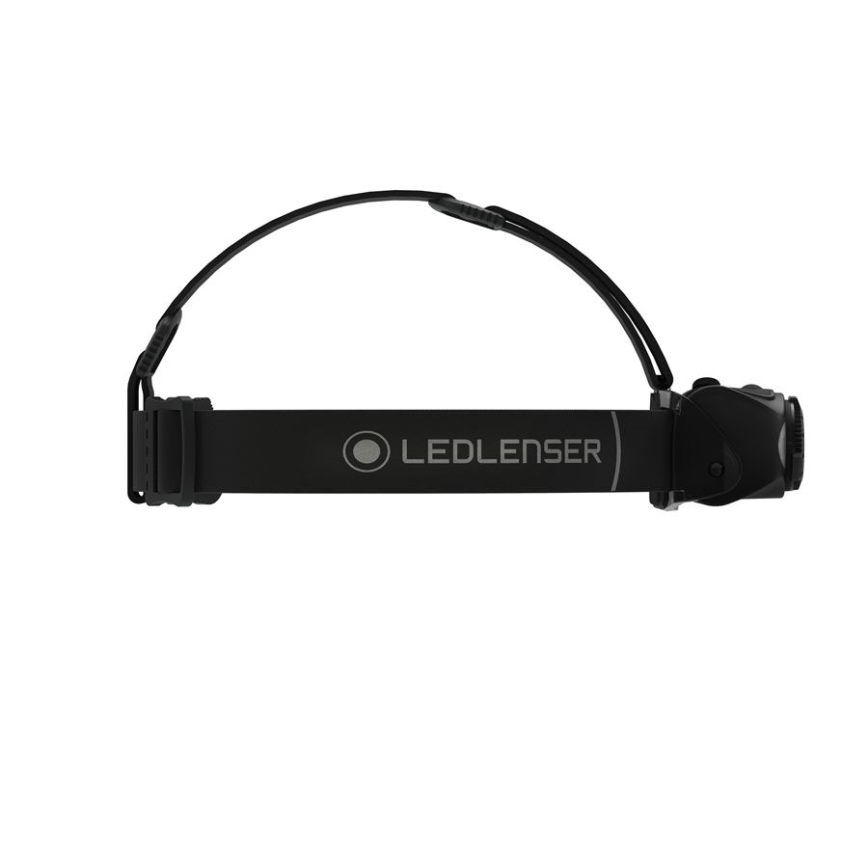 Ledlenser MH8 - ładowalna czołówka LED z regulacją jasności/2xAA/1550 mAh IP54 600 lm 60 h czarna