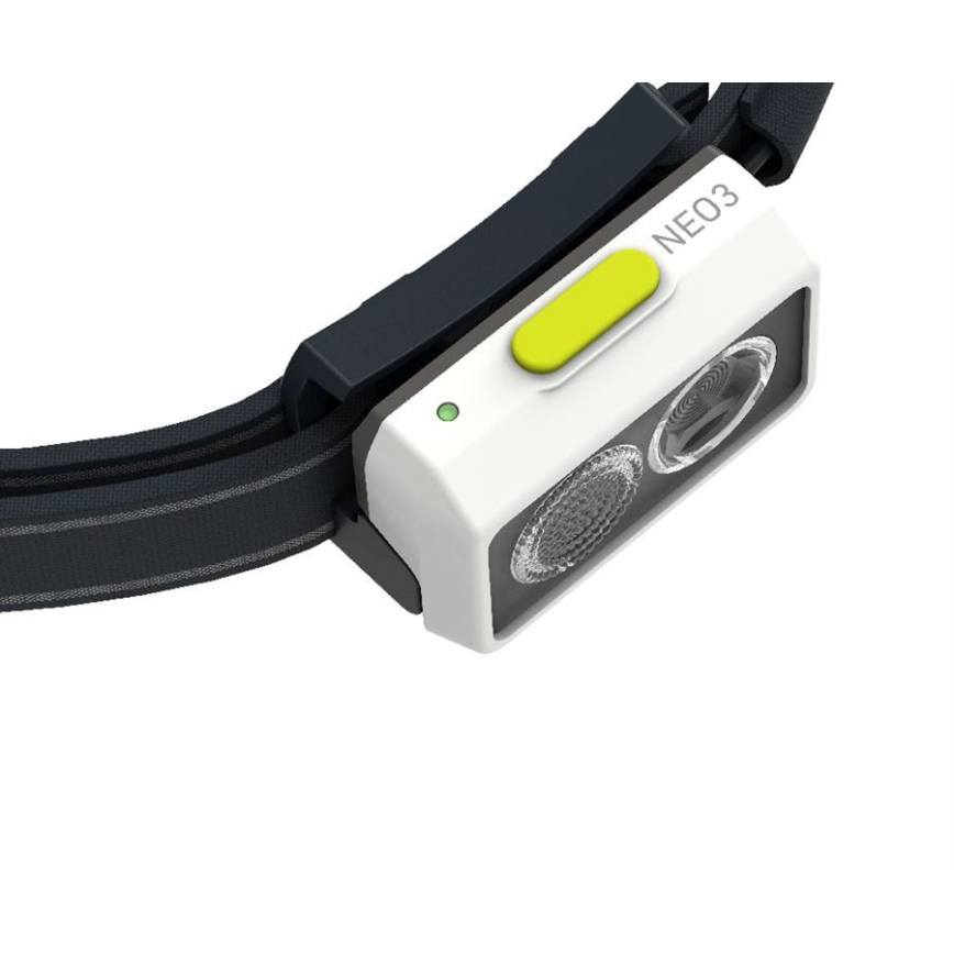 Ledlenser NEO3 - Czołówka LED z regulacją jasności LED/3xAAA IP54 400 lm 20 h czarna/biała