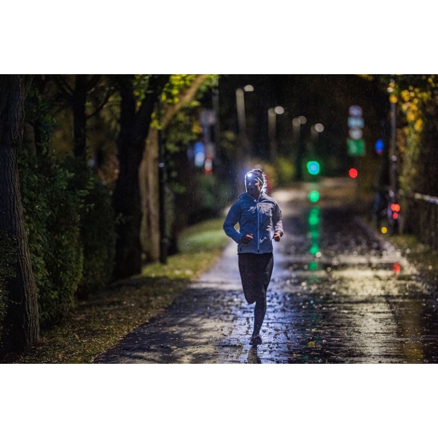 Ledlenser NEO5R - ściemniana ładowalna czołówka LED/1800mAh IP54 600 lm 35 h czarna