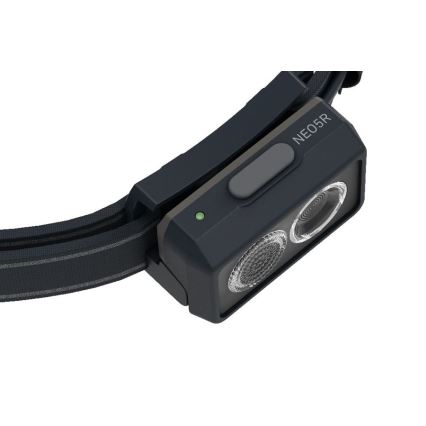 Ledlenser NEO5R - ściemniana ładowalna czołówka LED/1800mAh IP54 600 lm 35 h czarna