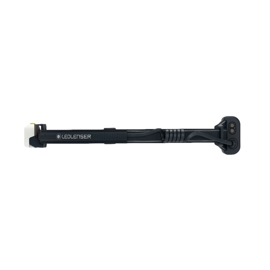 Ledlenser NEO5R - Ładowalna czołówka LED z regulacją jasności, akumulator 1800 mAh, IP54, 600 lm, 35 h, czarna/biała