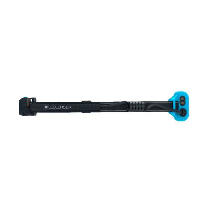 Ledlenser NEO5R - ściemnialna, ładowalna czołówka LED, akumulator 1800 mAh, IP54, 600 lm, do 35 h pracy, niebieska