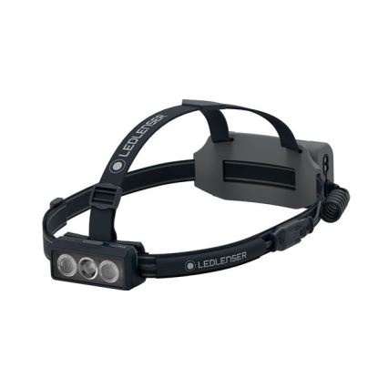 Ledlenser NEO9R - ściemnialna ładowalna czołówka LED/5000 mAh IP54 1200 lm 120 h czarna/szara