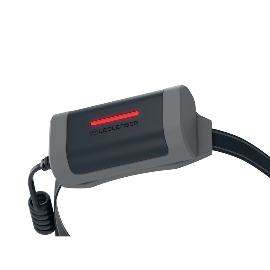 Ledlenser NEO9R - ściemnialna ładowalna czołówka LED/5000 mAh IP54 1200 lm 120 h czarna/szara