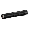 Ledlenser P2R - ładowalna, ściemnialna latarka LED/1xAAA/300 mAh IP54 200 lm 8 h czarna