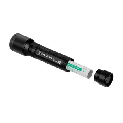 Ledlenser P5R - ściemnialna, ładowalna latarka LED/1xAA/700 mAh IP68 750 lm 20 h czarna