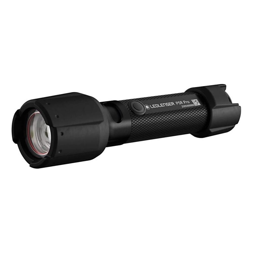 Ledlenser P5R PRO - ładowalna latarka LED z regulacją jasności, akumulator 920 mAh, IP68, 750 lm, 18 h, czarna