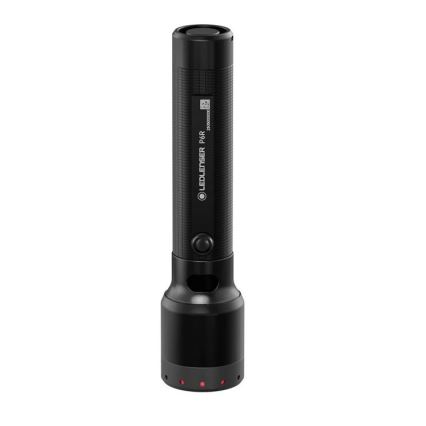 Ledlenser P6R - ściemnialna, ładowalna latarka LED, 3000 mAh, IP68, 1200 lm, 65 h, czarna