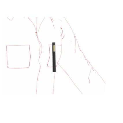 Ledlenser W2R - ściemnialna, ładowalna latarka robocza LED/630 mAh IP54 220 lm