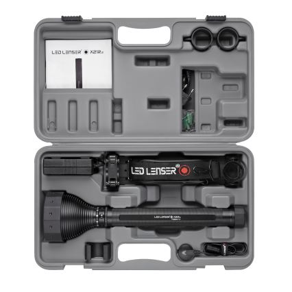 Ledlenser X21R - LED z regulacją jasności, ładowalna latarka LED/5000 mAh IP54 5000 lm 40 h