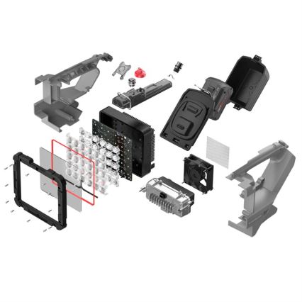 Ledlenser XP30R - ściemnialna ładowalna latarka LED/5000 mAh IP54 32000 lm 16 h szara