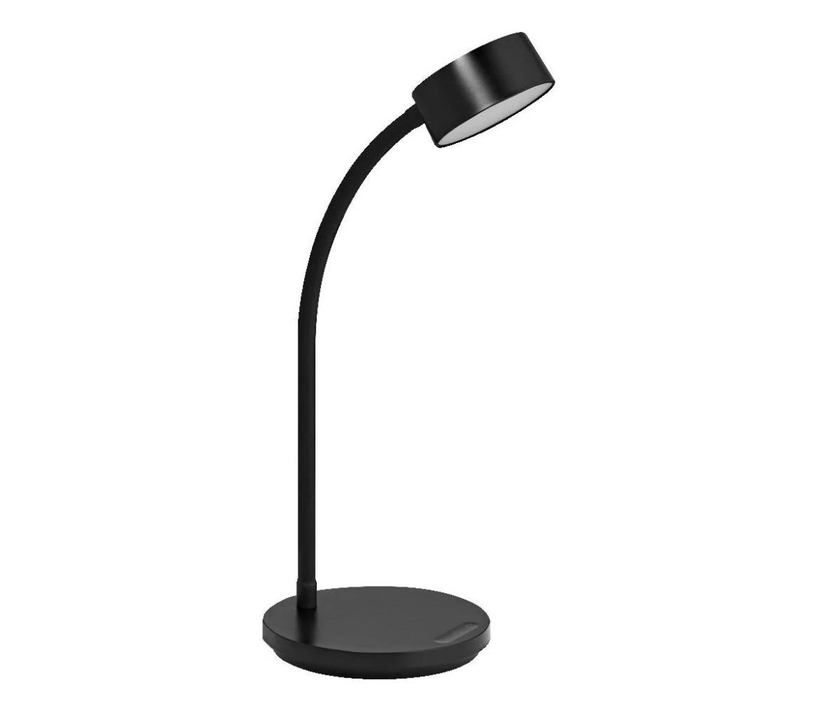 Ledvance - Dotykowa, ściemnialna lampa biurkowa LED OFFICE LED/4,8W/5V 3000-6500K czarna